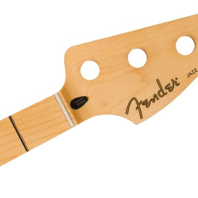 2022 Fender Player Series Jazz Bass Neck Medium Jumbo Frets Maple 9.5" Modern "C" image 1