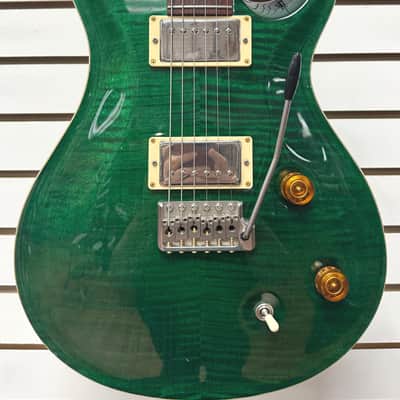 PRS Paul Reed Smith CE 22 Maple Top (circa 2002) Emerald Green \m/ pickups with hardcase image 2