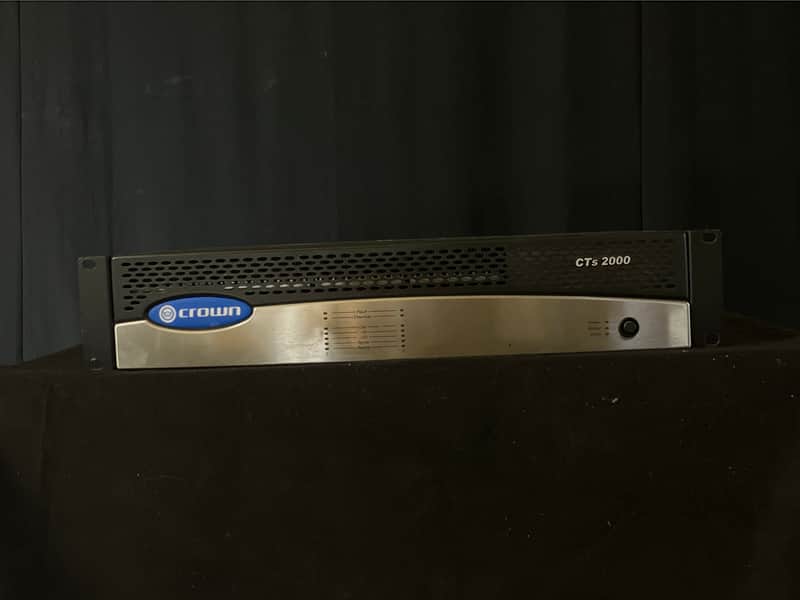 Immagine Crown CTs 2000 2-Channel Power Amp 2000s - Black and Silver - 1