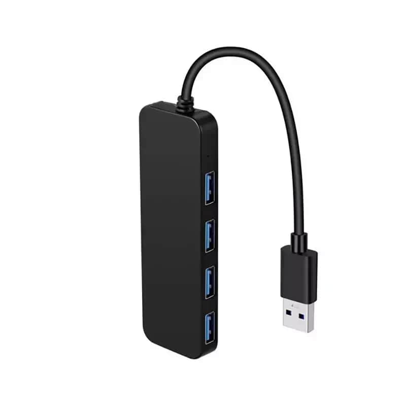 New USB 3.0 Hub 4-Port USB Hub USB Splitter USB Expander for Laptops Flash Drive HDD image 1
