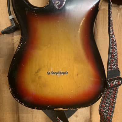 George Lynch Owned Fender 1974 Hardtail Strat w/video image 5