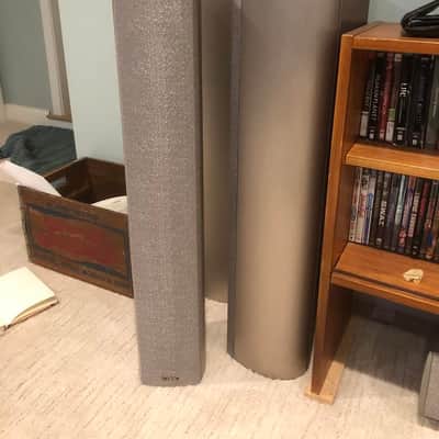 Infinity Prelude MTS tower speakers 2000-2005 - Brushed aluminum image 2