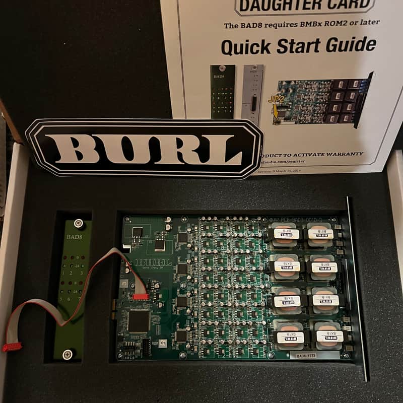 BAD8 8-Channel Mothership A/D Converter Module 2022 image 1