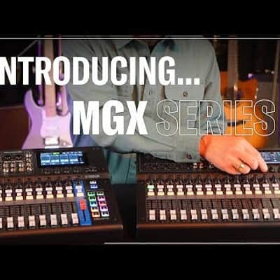 Yamaha MGX12 18-Channel Digital Mixer - Black - Open Box image 8