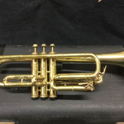 Frank Holton Holton-Clarke Model Cornet 1922 - Raw Brass image 2