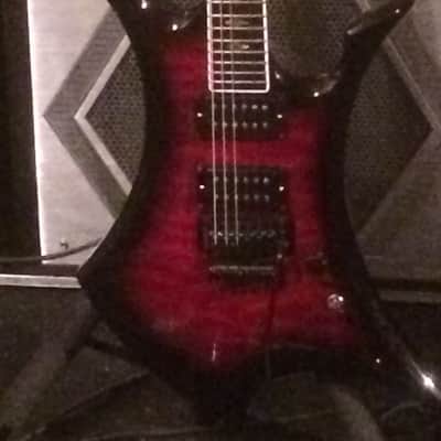 BC Rich Ignitor USA Custom Shop 2013/14? Black/Red Burst image 6