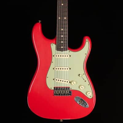 Fender Custom Shop Willcutt True '62 Stratocaster Journeyman Relic Fiesta Red 60s C (283) image 3