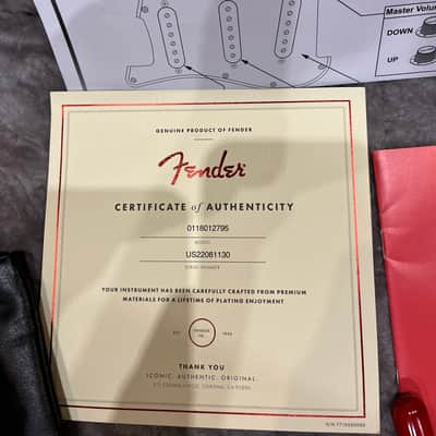 Fender American Ultra Stratocaster – Cobra Blue – Made in USA (2022) image 3