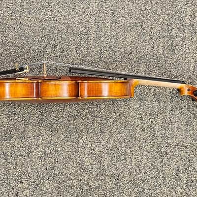 D Z Strad Violin - Model 400 - 3/4 Size- Light Antique Finish Violin Outfit (New - Blemished) image 3