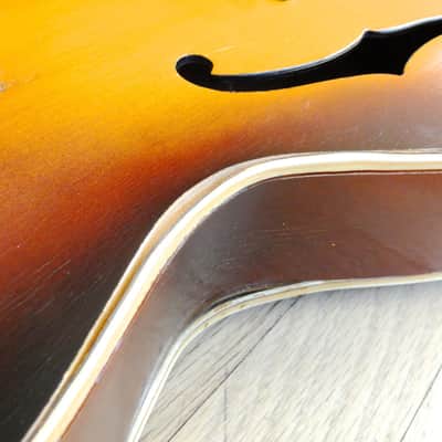 1959 Guild X-50 Archtop Vintage Electric Guitar Sunburst P-90 image 13