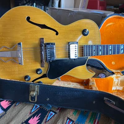 1968 Gibson ES-175DN Natural Blonde All Original Metheny Jazz Box image 5