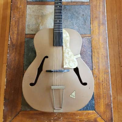 Voss vintage acoustic archtop made in Germany image 2