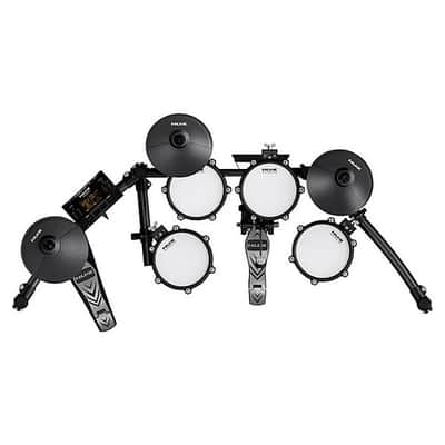 Nux DM-210 Electronic Drum Kit – Mesh Heads, Quiet Practice, Compact All-in-One Set image 9