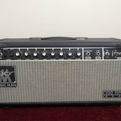 Music Man Musicman 100 RP Tube Guitar Amplifier Amp Head 1978-1984 Black Tolex Phaser image 1
