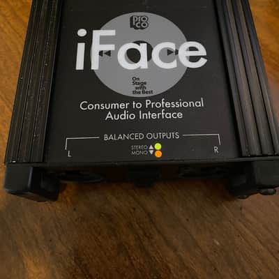 ProCo iFace Impedance Converter 2010 - Present - Black image 1