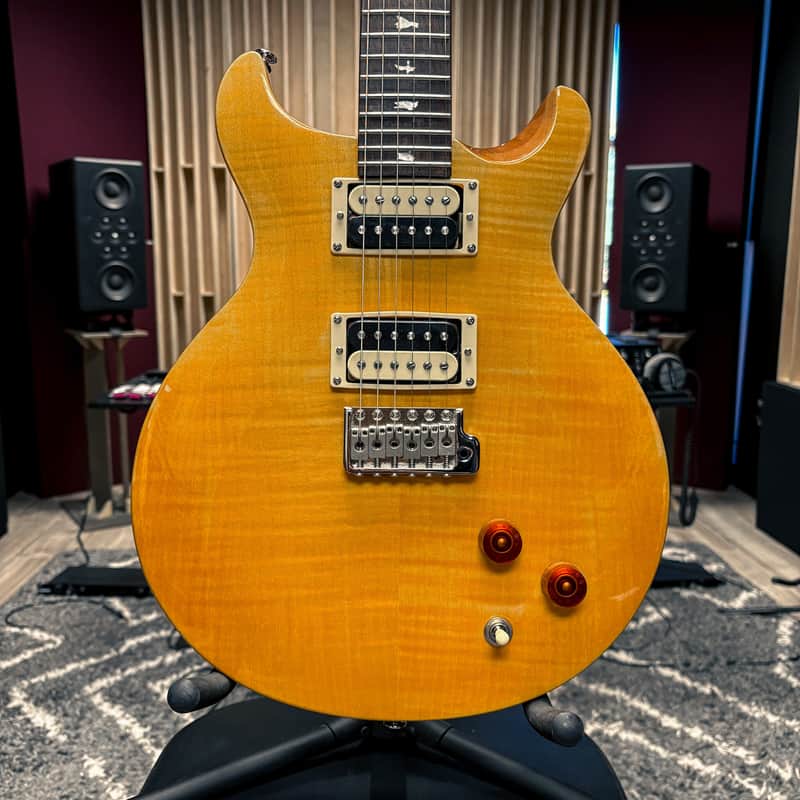 PRS SE CU2SH Custom Santana-Santana Yellow image 1