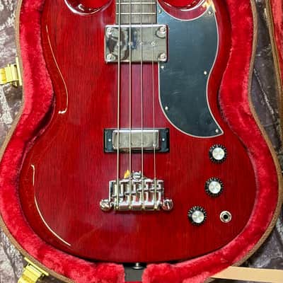 Gibson SG Standard Bass Guitar Short Scale Heritage Cherry New Unplayed Auth Dlr 7lb 6oz #081 image 3