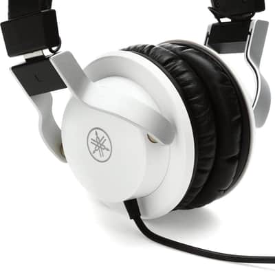 Yamaha PAC HPH-MT7W Monitor Headphones, White image 2