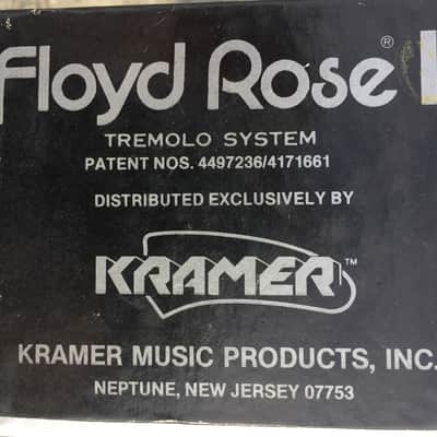 Floyd Rose II Lefty Made in Germany for Kramer The Original 1990 Black image 7