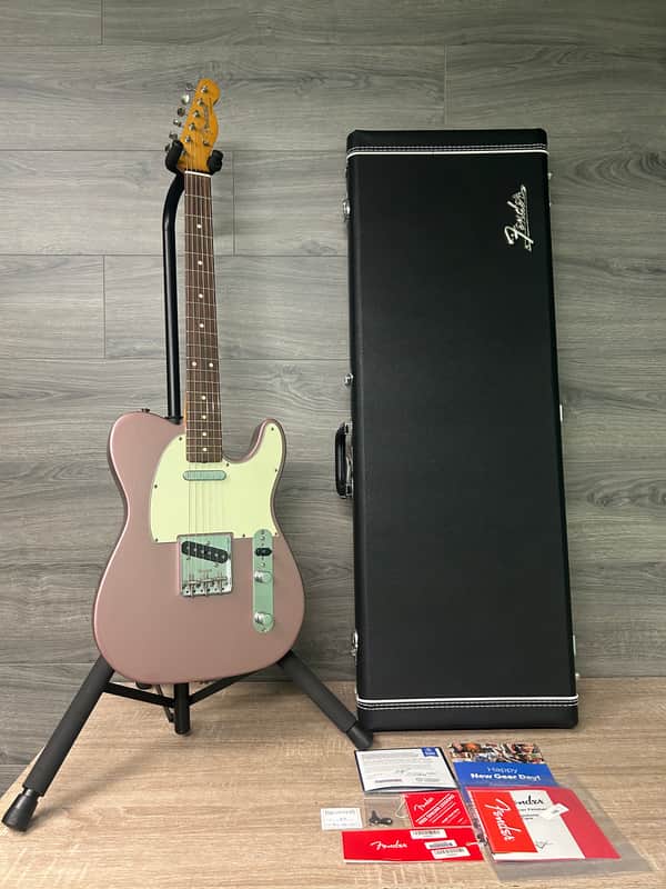 2025 Fender Limited Vintera II Road Worn '60s Telecaster Electric Guitar - Burgundy Mist, Rosewood Fingerboard #2941