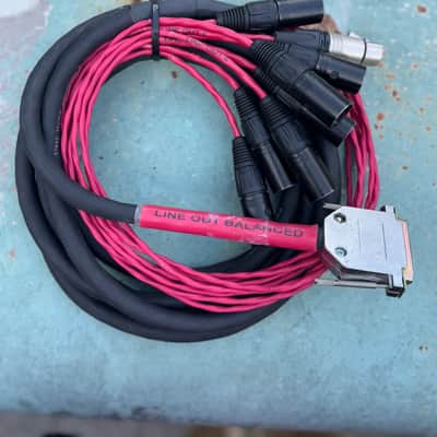 Avid / DigiDesign DB25-XLRM 12' Analog & Digital DB25 to XLR Protools HD 192 or 96 I/O Interface Patchbay Cable image 6