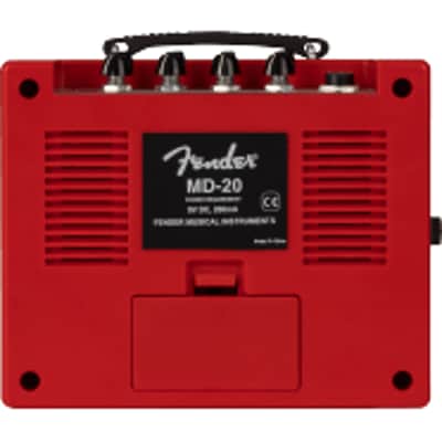 Fender Mini Deluxe Amp, Red, MD-20 image 4