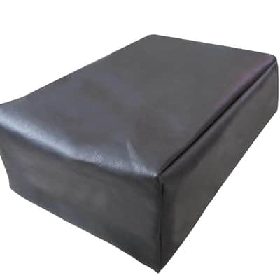 Black Vinyl Cover for Kustom 250 Vintage Tuck & Roll Amp Head (kust031) image 1