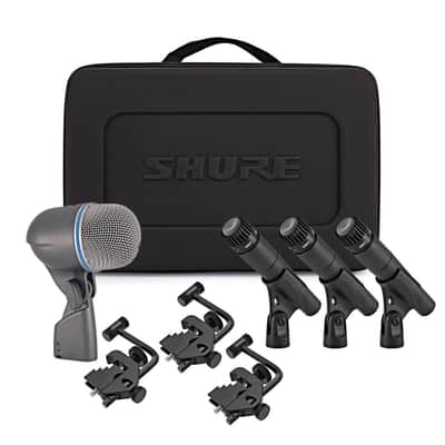 Shure DMK57-52 Drum Microphone Kit - Black image 1