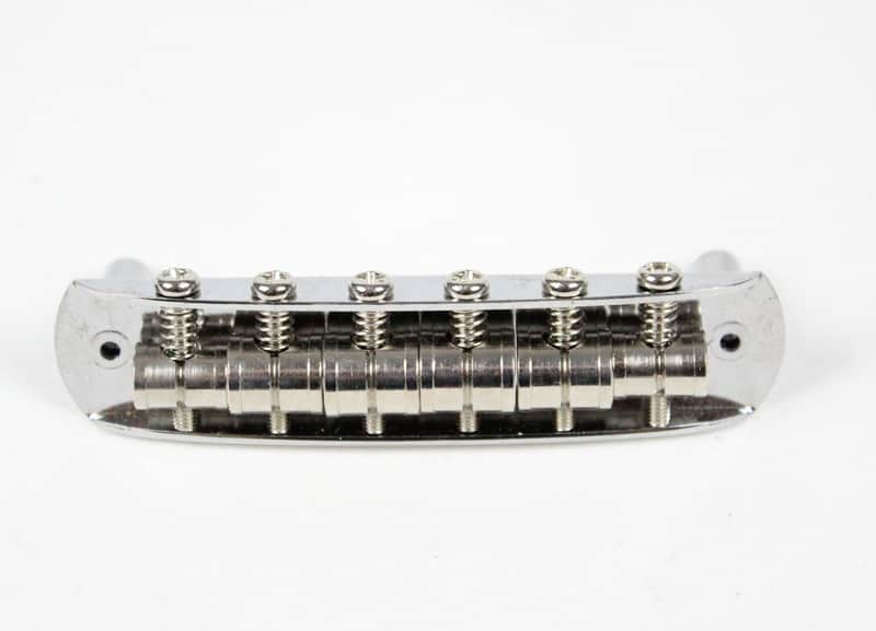 1977 Vintage Fender Mustang/Jaguar/Jazzmaster Bridge ~CLEAN~ Chrome USA 1970s image 1
