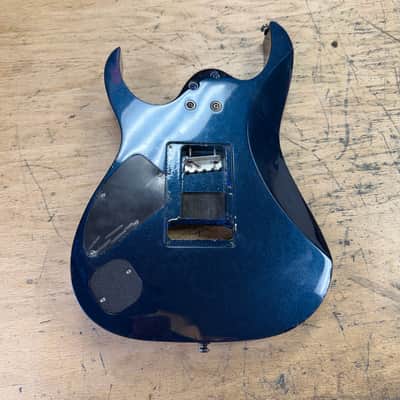 Used Ibanez RG1570 Prestige Team J. Craft Electric Loaded Guitar Body 2002 - Mirage Blue Made in Japan image 15