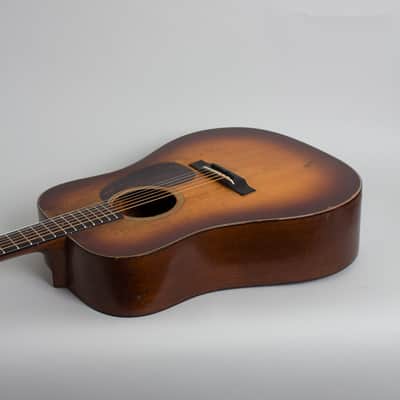 C. F. Martin  D-18 Shade Top Flat Top Acoustic Guitar (1941), ser. #78979, black hard shell case. image 7