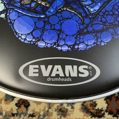 Evans Danny Carey / TOOL 22” Monster Mash Bass Drum Head W/Mic Port image 5