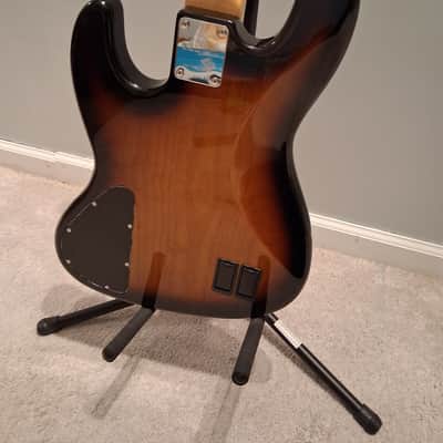 Combat Custom Guitars Jazz Bass 4 Sunburst MIJ Japan Bartolini Pickups & Preamp Gotoh GB350 Wilkinson image 2