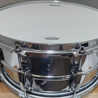 Ludwig LM402 Blue/Olive Badge 6.5x14" Supraphonic 10-Lug Aluminum Snare Drum | NEW Authorized Dealer image 9