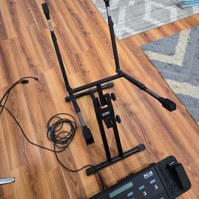 Full Fractal Axe-FX III Rig - Fractal Audio Axe-FX III, Fractal FC-12, Dunlop Expression Pedal, Custom SKB 4U Rack, On-Stage Amp Stand image 12