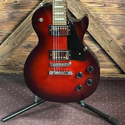 Gibson Les Paul Studio - 2014 - Black Cherry Burst image 2