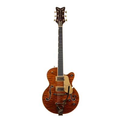 Gretsch Limted Edition Falcon Center Block Jr. with Bigsby - Roundup Orange image 2