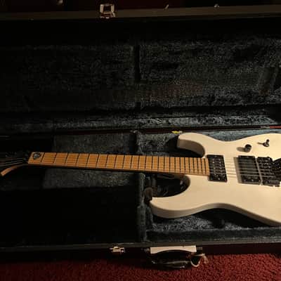 Caparison Michael Romeo Prototype personal guitar of Michael Romeo  - White matte image 1