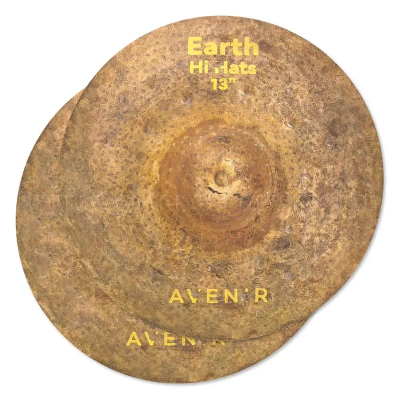 Avenir Earth Hi Hat Cymbals 13" image 1
