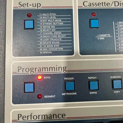 E-MU Systems SP-12 Turbo; 8-Voice Drum Sampler 1985 - 1987 - Blue image 3