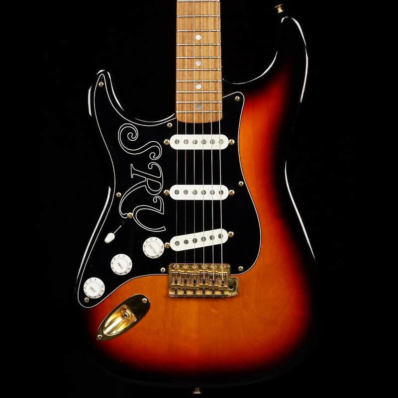 Fender  Custom Shop Masterbuilt Lefty Stevie Ray Vaughn SRV Stratocaster 1993 Sunburst image 1