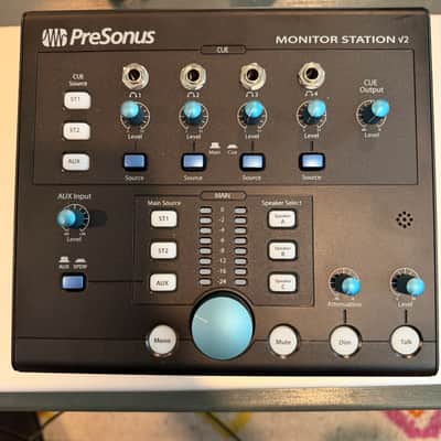 PreSonus Monitor Station V2 Desktop Monitor Controller 2014 - Present - Black image 1