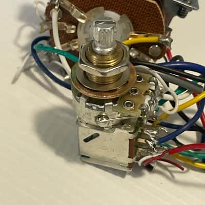 2023 Era Korean Charvel San Dimas Pro Mod Style 1 Guitar Complete Electronics Volume Pot Jack image 5