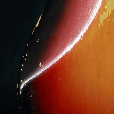 Fender Jaguar Left Handed Sunburst 1963 image 5