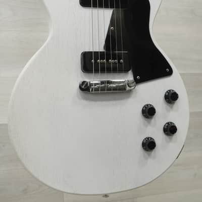 Used Gibson Les Paul Special Tribute P90 Electric Guitar White image 9
