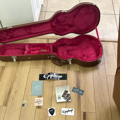 Epiphone "Inspired by Gibson Custom" '59 Les Paul Standard 2024 - 2025 Tobacco Burst with Gibson Custombuckers image 7
