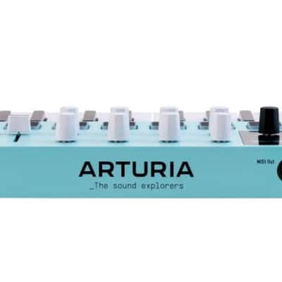 Arturia MINILAB3AM Limited Edition Portable 25-Key MIDI Controller, Aquamarine image 4