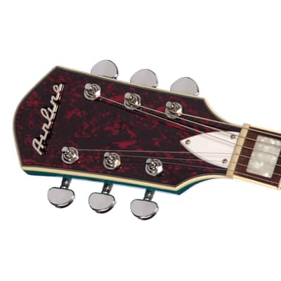 Airline Guitars H77 Vintage Teal Left Handed Bild 12