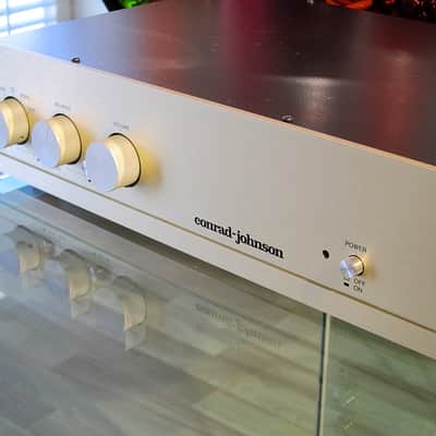 Vintage 1980s Conrad-Johnson PV-10 Tube Pre Amp Amplifier All Original Near Perfect Condition image 4