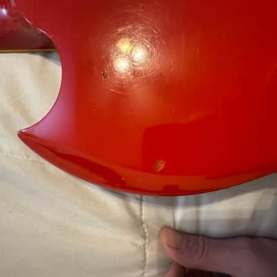 Gibson Showcase Edition SG Custom 1988 - Ferrari Red image 10